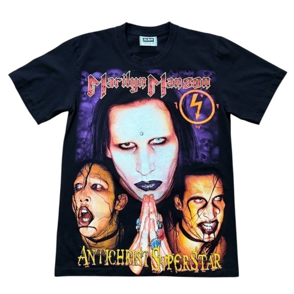 Vintage Y2K Marilyn Manson Antichrist Superstar Concert Merch Band Tour T-shirt
